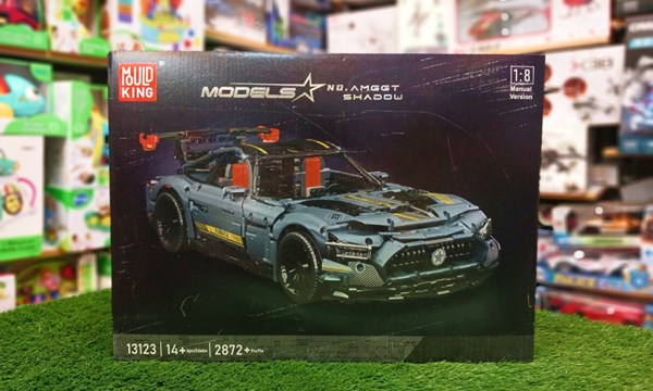 لگو تکنیک ماشین مسابقه ای 2872 قطعه با مقیاس 1:8 مدل Mould King 13123 Technik Sports Car Model_لگو
