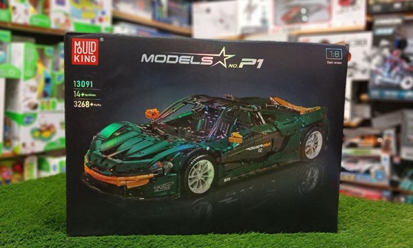 لگو تکنیک ماشین مسابقه ای 3268 قطعه با مقیاس 1:8 مدل Mould King 13091 Technik Sports Car Model_لگو
