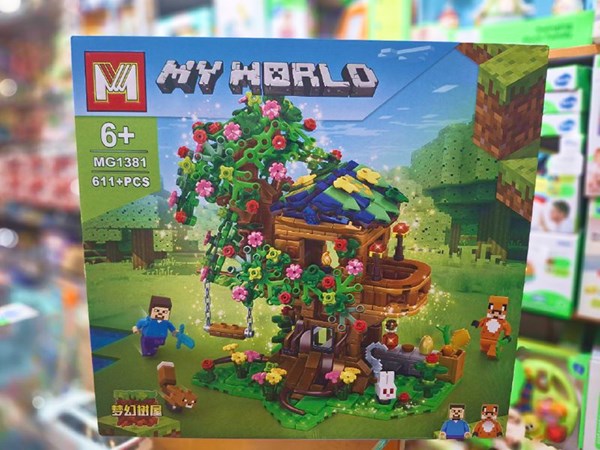 لگو ماینکرافت 611 قطعه مدل Minecraft MG1381 _لگو