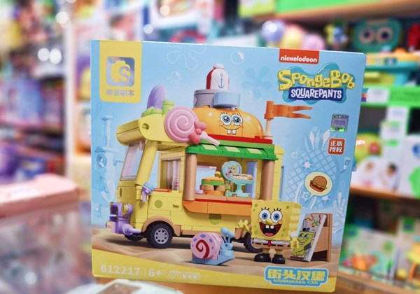 لگو ماشین باب اسفنجی مدل 612217