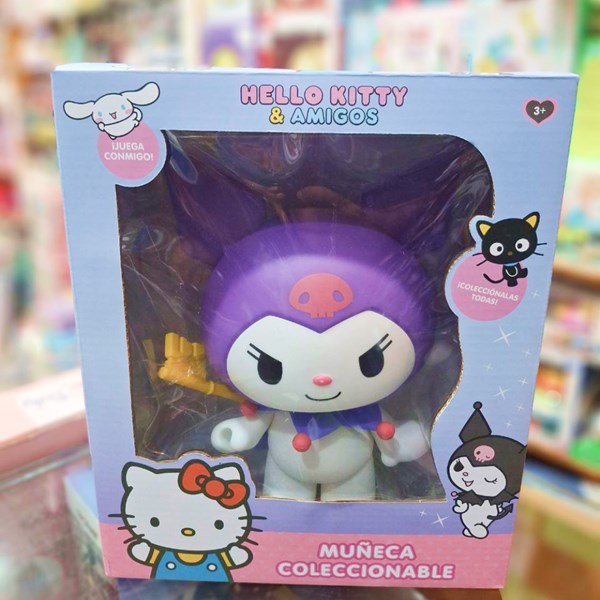 اکشن فیگور کرومی 22 سانتی Kuromi_اکشن فیگور