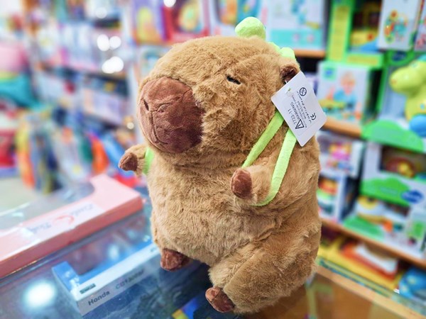 عروسک پولیشی سمور کاپی‌ بارا 23 سانتی برند PUPUPANDA_عروسک