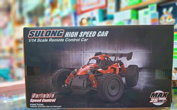 ماشین کنترلی آفرود سرعتی فلزی مقیاس 1:14 رنگ سبز مدل RC Racing Car 326_ماشین کنترلی