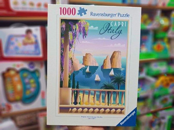 پازل 1000 قطعه راونزبرگر Ravensburger طرح کاپری ایتالیا_لگو