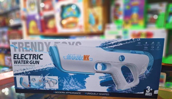 تفنگ اسباب بازی آب پاش شارژی دو حالته مدل Electric Water Gun 069_تفنگ اسباب بازی