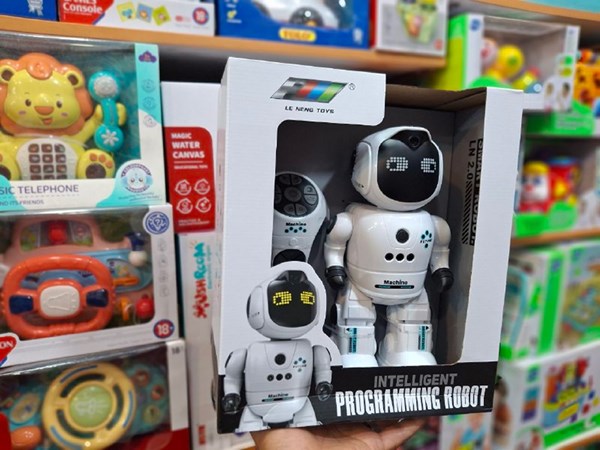 ربات اسباب بازی کنترلی سنسور دار آواز خوان مدل Remote Control Robot Toys K46_ربات اسباب بازی