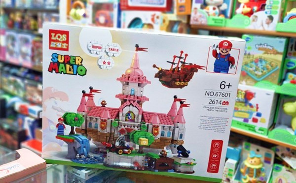 لگو قلعه سوپر ماریو 2614 قطعه مدل LQS 67601 Super Mario_لگو