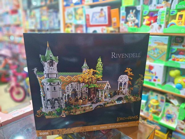 لگو ارباب حلقه‌ ها قصر ریوندل 6167 قطعه مدل LEGO Rivendell 9905_لگو