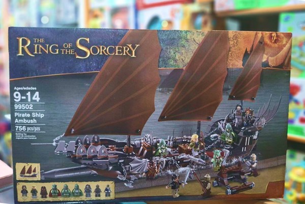 لگو کریتور کشتی دزدان دریایی ارباب حلقه‌ ها 756 قطعه مدل Pirate Ship 99502_لگو