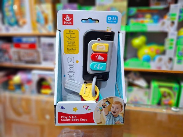 اسباب بازی دسته کلید موزیکال هولی تویز مدل Hola Toys 8968_اسباب بازی نوزادی