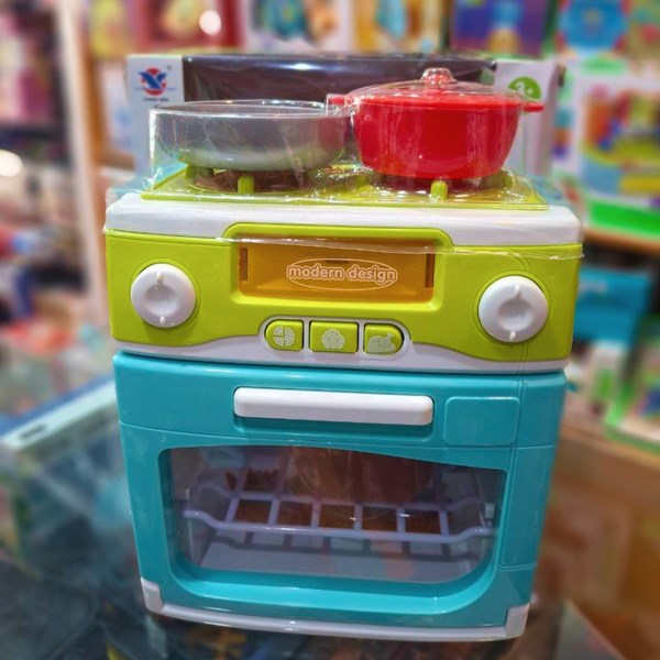 اسباب بازی اجاق گاز فردار چراغ دار و موزیکال کد 19067_اسباب بازی لوازم خانگی