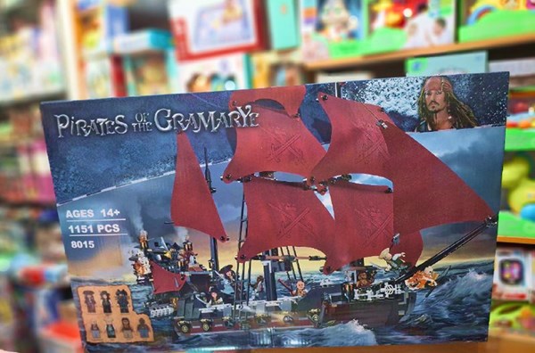 لگو کریتور کشتی دزدان دریایی کارائیب انتقام ملکه 1151 قطعه مدل 8015_لگو