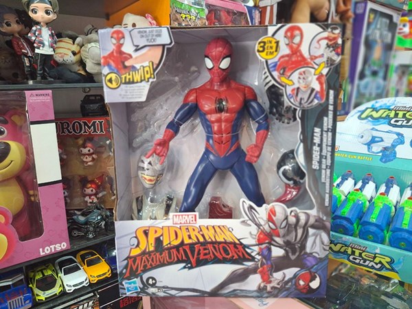 اکشن فیگور مارول اسپایدرمن 31 سانتی با 3 حالته سری مدل 7456 Maximum Venom_اکشن فیگور