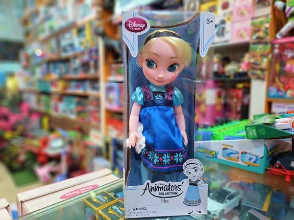 عروسک دیزنی السا 40 سانتی با هدبند مدل Disney Animators' Collection_عروسک