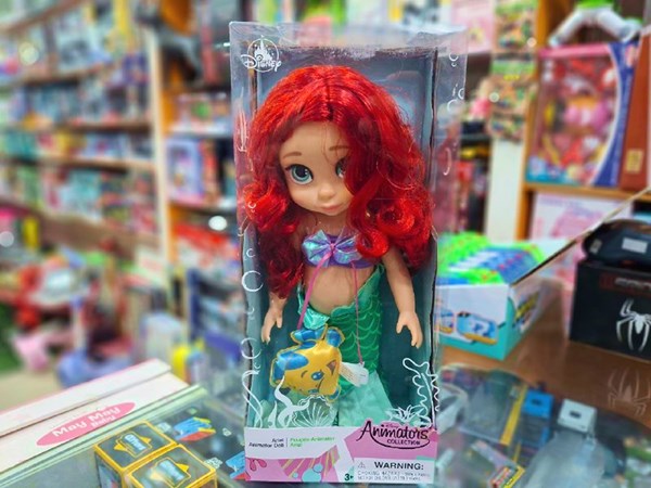 عروسک دیزنی آریل پری دریایی 40 سانتی Disney Animators_عروسک