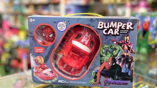 ماشین کنترلی تصادفی دودزا طرح مرد عنکبوتی کد 6675_ماشین کنترلی