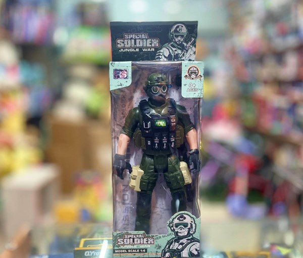 اکشن فیگور مفصلی سرباز نیروی ضربت مقیاس 1:6 مدل 8910_اکشن فیگور