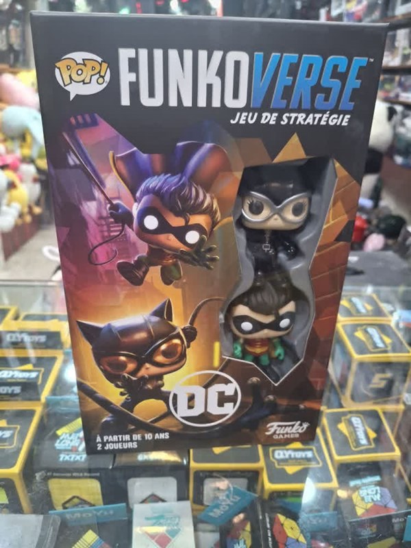 برد گیم فانکوپاپ سری کت وومن و رابین