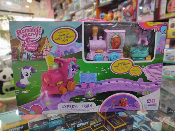 قطار اسباب بازی موزیکال پونی مدل 88362