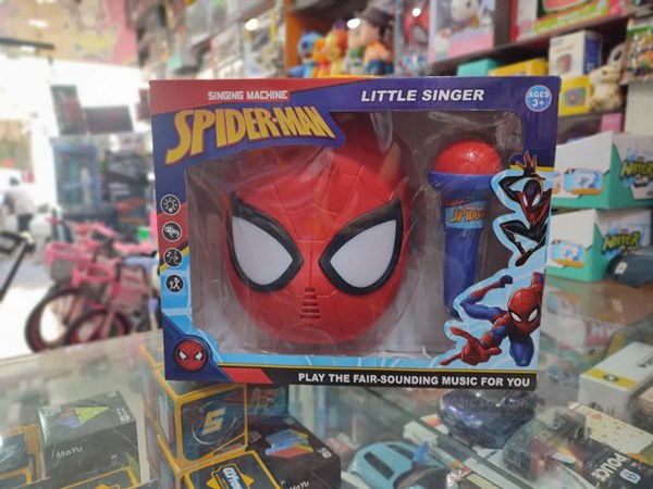 اسپیکر و میکروفون اسپایدرمن مدل 6699