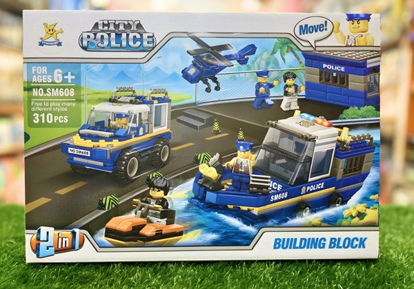 لگو سیتی ایستگاه پلیس مدل 608