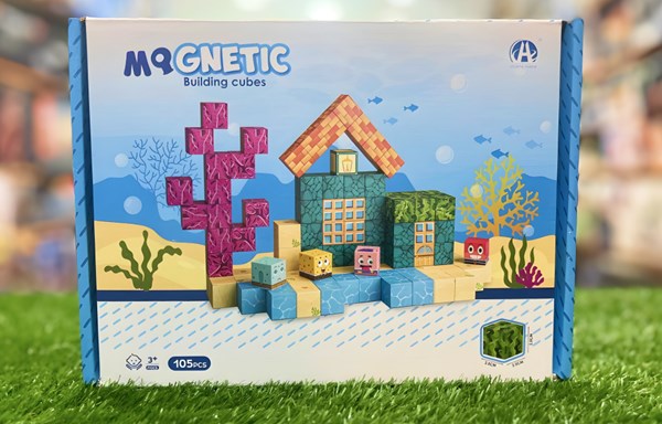 تایل مگنت مغناطیسی ماینکرافت 105 قطعه مدل 1404