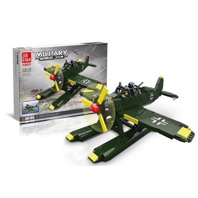 لگو تکنیک هواپیمای نظامی 588 قطعه مدل JIE STAR MILITARY WORLD 23045 _لگو