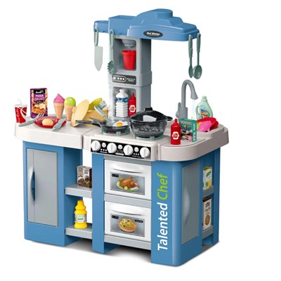 ست اسباب بازی آشپزخانه سایز بزرگ موزیکال و چراغدار 72 قطعه مدل 126_922 Talented Chef_اسباب بازی لوازم خانگی