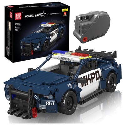 لگو تکنیک ماشین پلیس 786 قطعه مدل Mould King 15073 Barricade_لگو