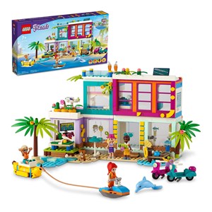 لگو فرندز خانه ساحلی 686 قطعه مدل Lego Friends_Vacation Beach House_41709 Building Kit_لگو