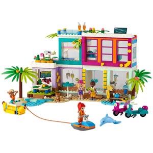 لگو فرندز خانه ساحلی 686 قطعه مدل Lego Friends_Vacation Beach House_41709 Building Kit_لگو