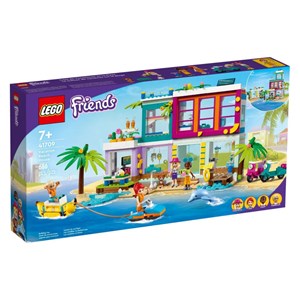 لگو فرندز خانه ساحلی 686 قطعه مدل Lego Friends_Vacation Beach House_41709 Building Kit_لگو