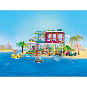 لگو فرندز خانه ساحلی 686 قطعه مدل Lego Friends_Vacation Beach House_41709 Building Kit_لگو