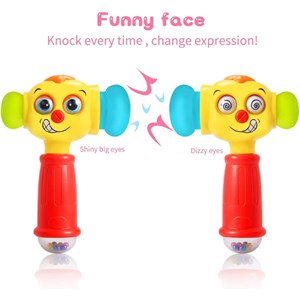 اسباب بازی چکش جغجغه ای موزیکال هولی تويز Hola Toys مدل 3115_اسباب بازی نوزادی