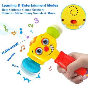 اسباب بازی چکش جغجغه ای موزیکال هولی تويز Hola Toys مدل 3115_اسباب بازی نوزادی