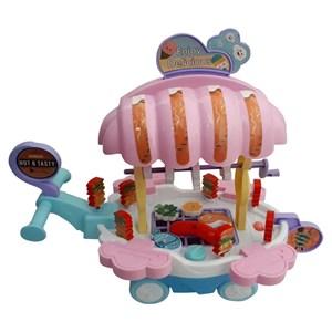 ماشین برقی موزیکال باربیکیو Barbecue Truck_ماشین اسباب بازی