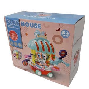 ماشین برقی موزیکال باربیکیو Barbecue Truck_ماشین اسباب بازی