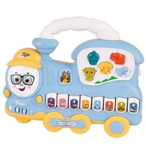 ارگ آموزشی موزیکال طرح قطار با آموزش صدای حیوانات train piano Toy_اسباب بازی نوزادی