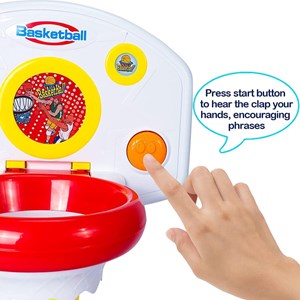 تور بسکتبال پایه دار کودک Basketball Hoop for kids HIDMED_اسباب بازی نوزادی