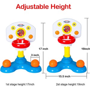 تور بسکتبال پایه دار کودک Basketball Hoop for kids HIDMED_اسباب بازی نوزادی