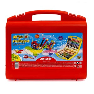 کیف نقاشی آریا 48 تکه 4 رنگ Arya Painting Set_اسباب بازی علمی