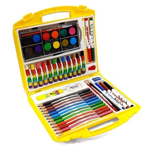 کیف نقاشی آریا 48 تکه 4 رنگ Arya Painting Set_اسباب بازی علمی