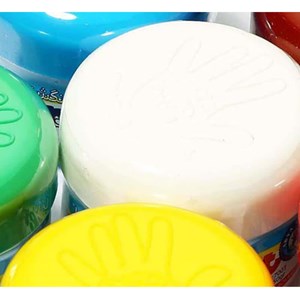 رنگ انگشتی آریا 6 رنگ Arya finger paint 6 colors_اسباب بازی علمی