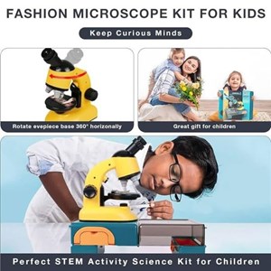 میکروسکوپ آموزشی مدل SCIENTIFIC MICROSCOPE 1200X STEM_اسباب بازی علمی