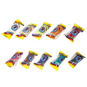 خمیر بازی ۱۰ رنگ سطلی با ابزار آریا ARYA _اسباب بازی علمی