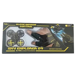 کوادکوپتر شارژی با ریموت مچی (دست کشی) Glove Sensor control _کوادکوپتر