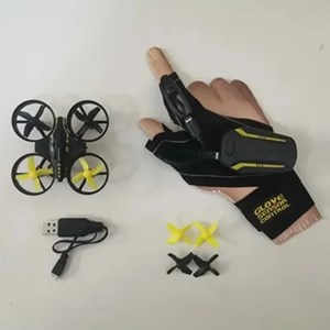 کوادکوپتر شارژی با ریموت مچی (دست کشی) Glove Sensor control _کوادکوپتر
