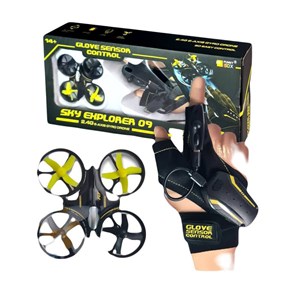 کوادکوپتر شارژی با ریموت مچی (دست کشی) Glove Sensor control _کوادکوپتر