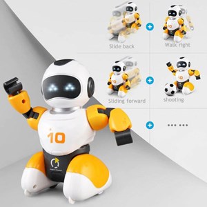 ربات اسباب بازی کنترلی فوتبالیست دو عددی مدل Soccer Robot 3066A_ربات اسباب بازی