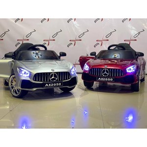 ماشین شارژی بنز متالیک دو موتور AX2050_ماشین شارژی